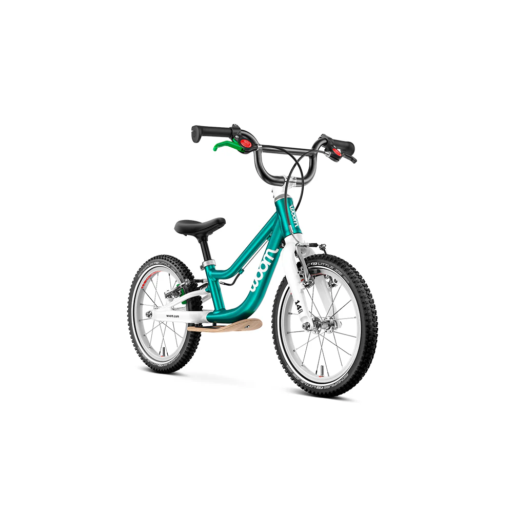 Woom GO 1  Plus Laufrad Metallic Turquoise - Image 2